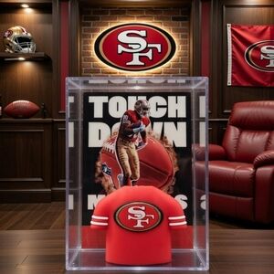 San Francisco 49ers Jerry Rice Mini Football Memorabilia